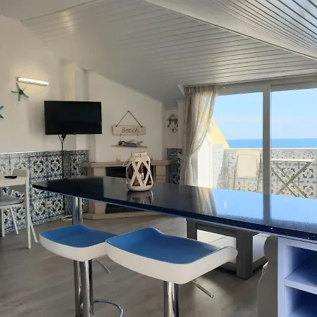 Blue House With Parking Sesimbra