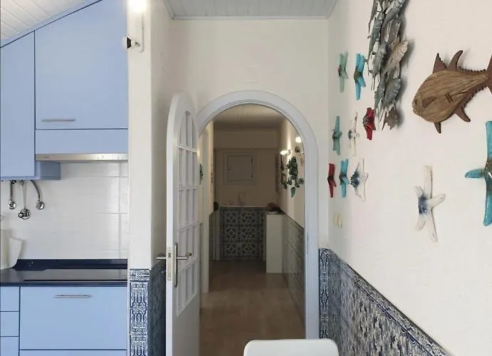 Blue House With Parking