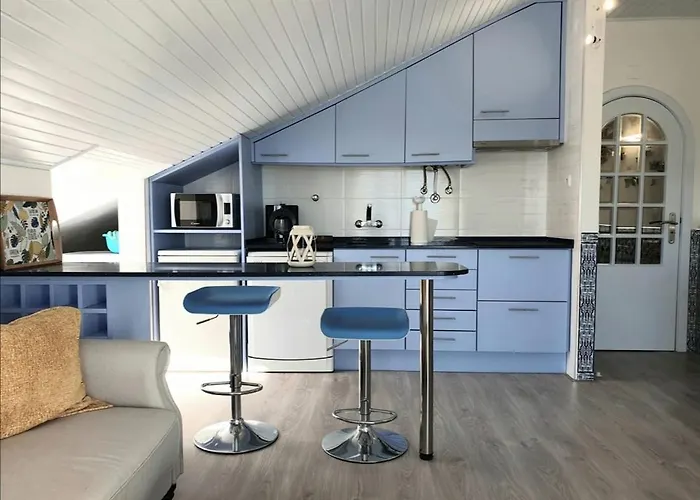 Blue House With Parking *